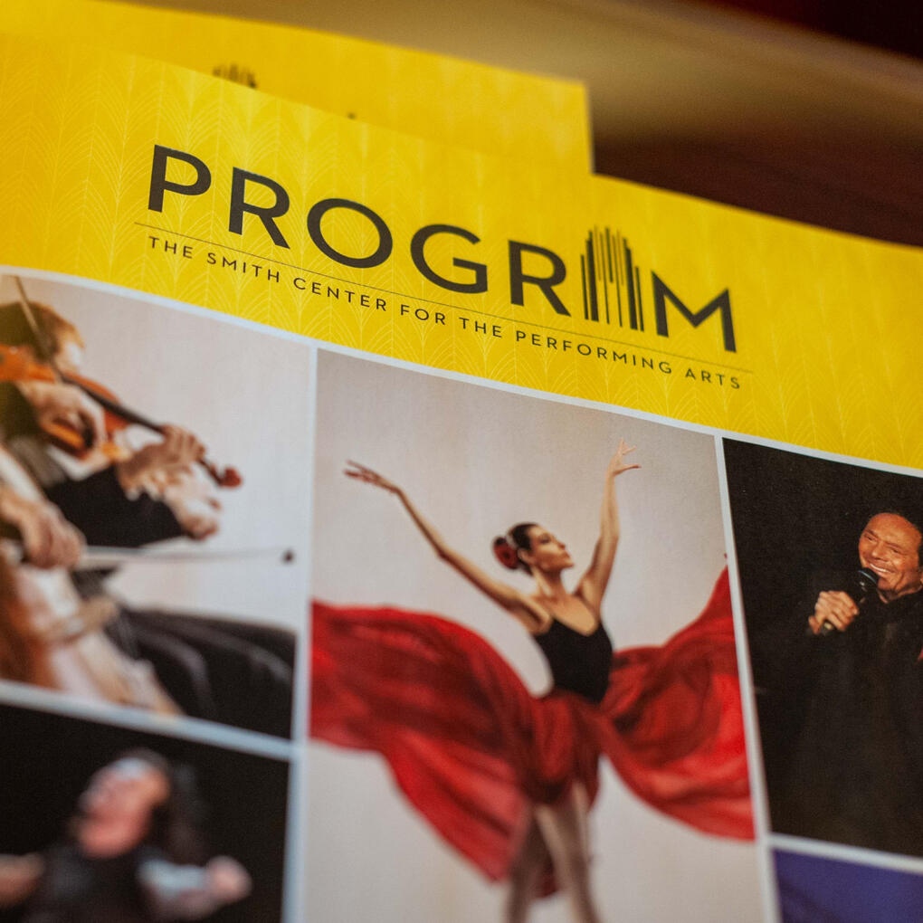 Program for the Smith Center for the Performing Arts